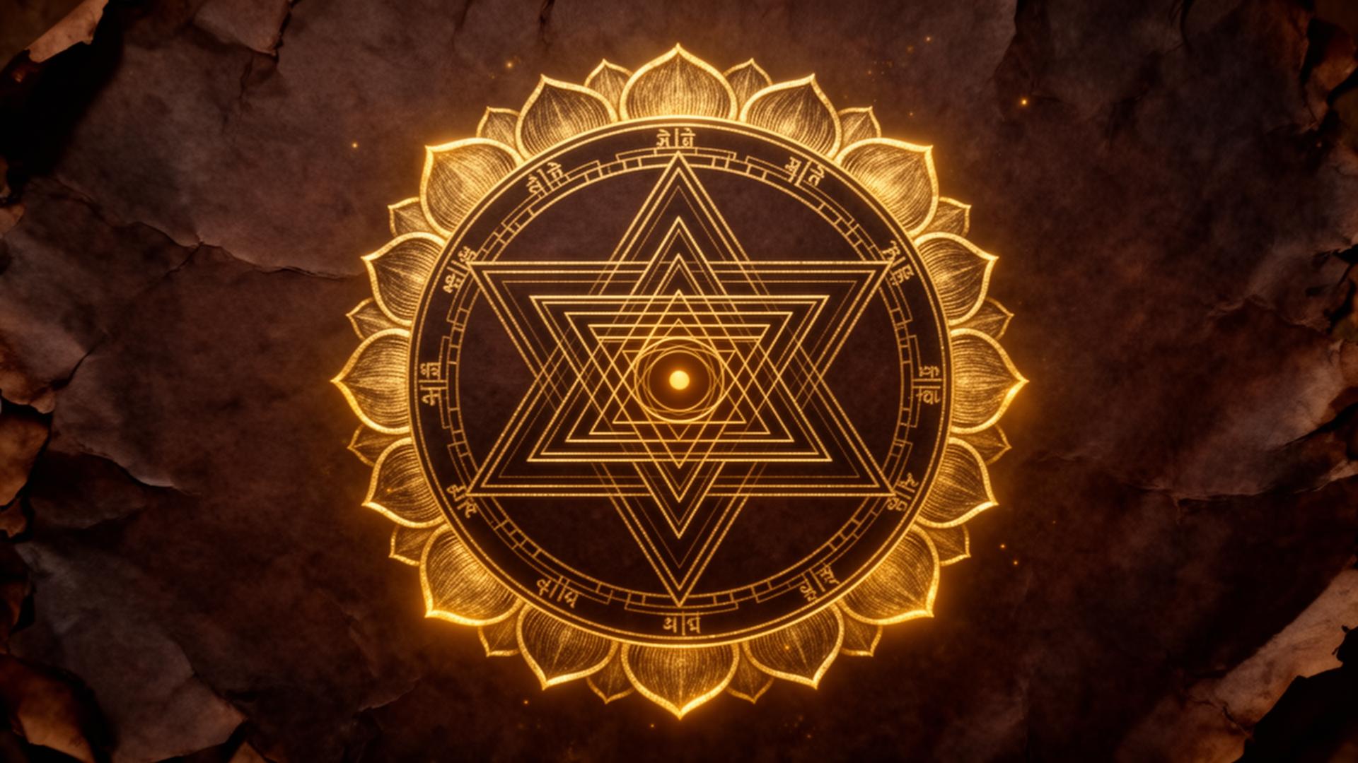 Śrī Yantra, Bản đồ hình học của vũ trụ